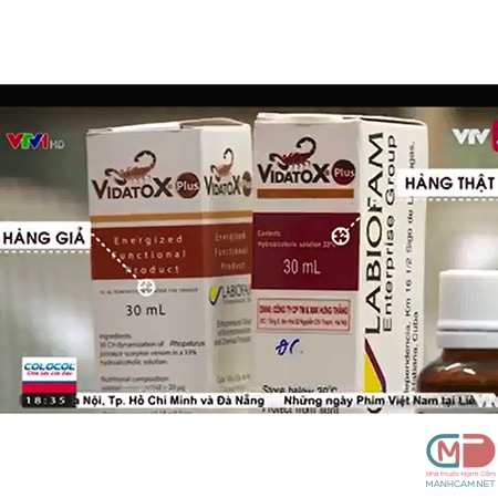 thuốc Vidatox 30CH