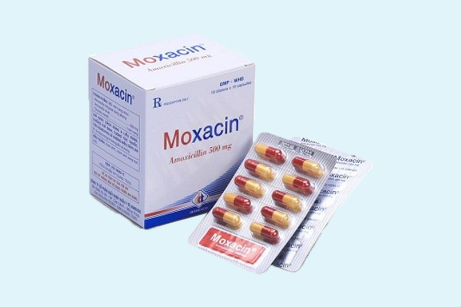 Thuốc Moxacin - Điều trị nhiễm khuẩn đường hô hấp, đường tiết niệu