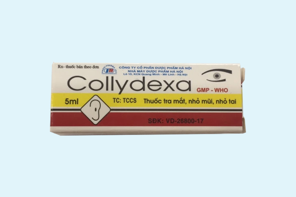 Hình ảnh của hộp thuốc nhỏ mắt Collyedexa