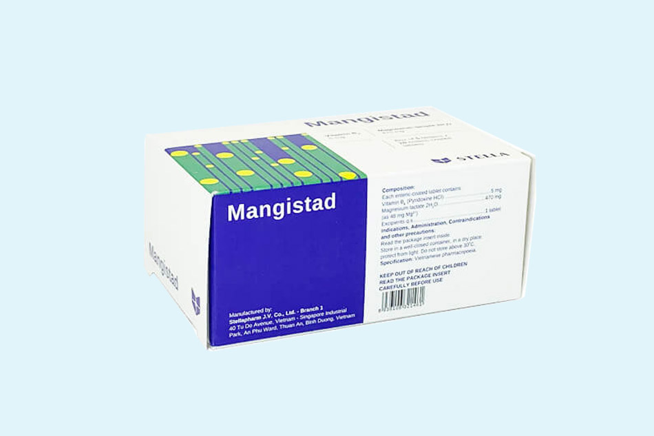 Hình ảnh mặt bên thuốc Mangistad