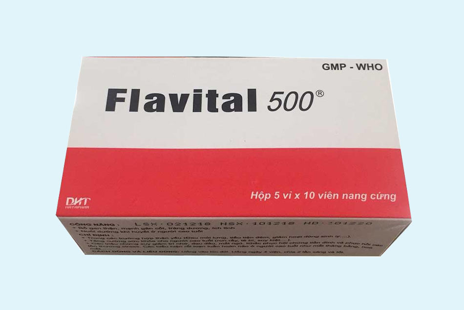 Hình ảnh thuốc Flavital 500