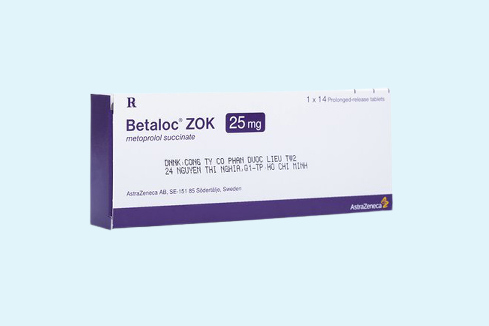 Hình ảnh hộp thuốc Betaloc Zok 25mg