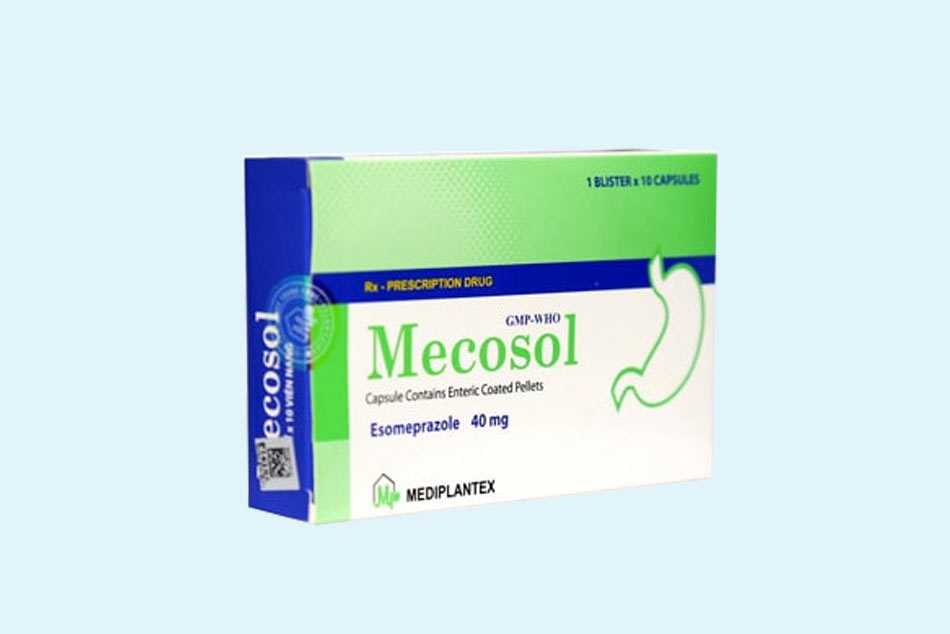 Hình ảnh của hộp thuốc Mecosol