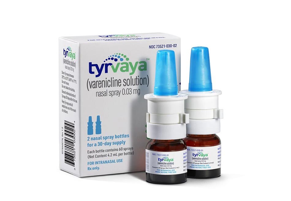 FDA phê duyệt dung dịch varenicline 0,03-mg (Tyrvaya) điều trị bệnh khô mắt