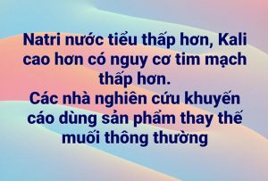 Natri trong nước tiểu thấp hơn, Kali cao hơn liên quan đến nguy cơ CV thấp hơn.