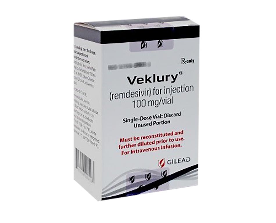 Remdesivir (Veklury, Gilead) được phát hiện làm giảm 87% nguy cơ nhập viện của 1 số bệnh nhân COVID-19