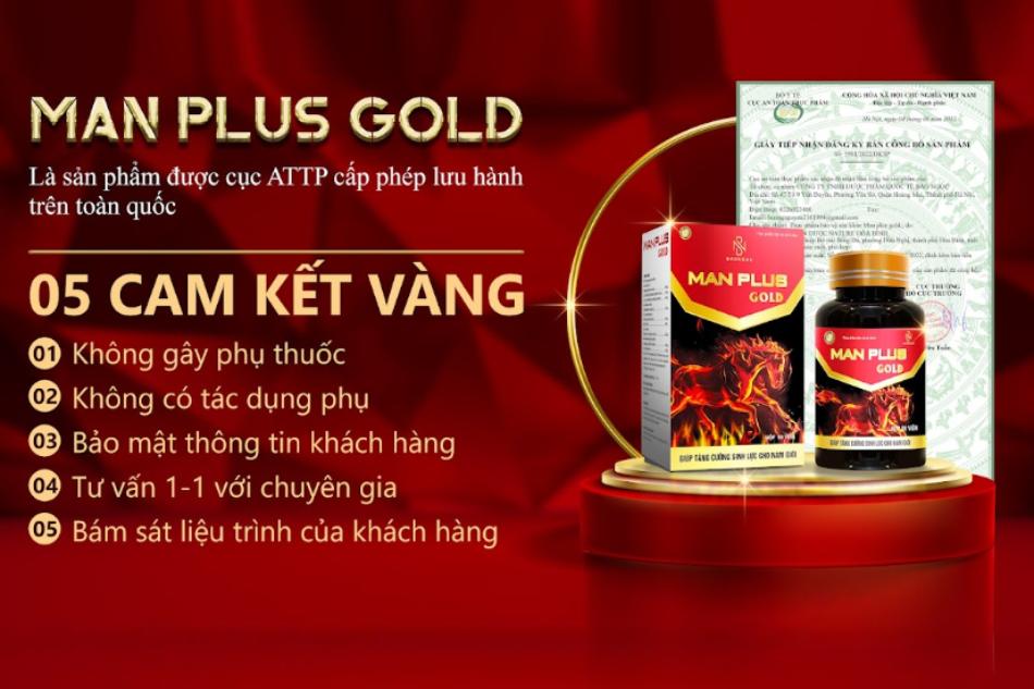 Manplus Gold đã được cấp phép lưu hành trên toàn quốc