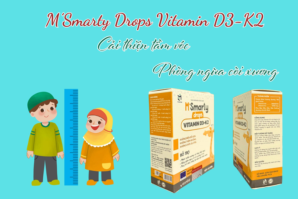 M’Smarty Drops Vitamin D3-K2