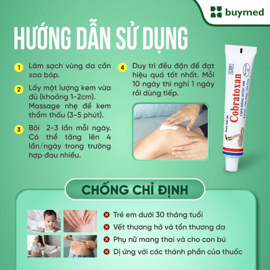 So sánh dầu nóng Bengay và kem bôi nọc rắn Cobratoxan loại nào tốt?