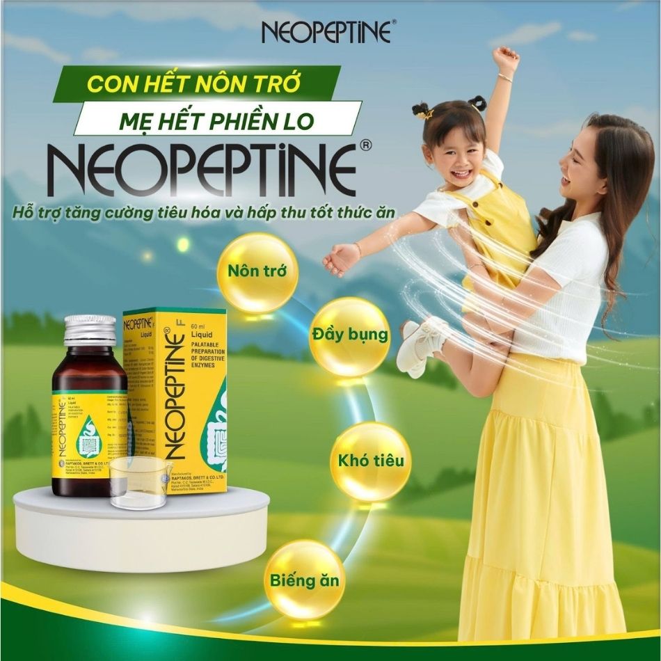 Men tiêu hóa Neopeptine