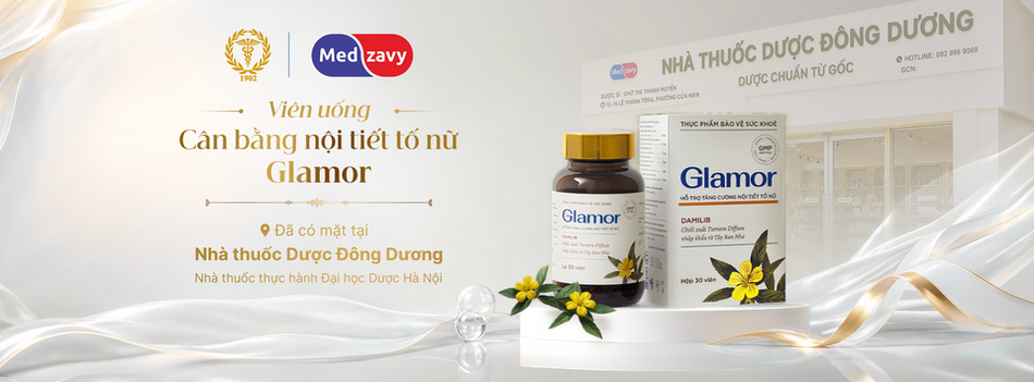 Viên uống nội tiết tố nữ Glamor by Medzavy